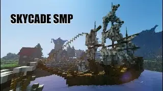 SKYCADE NEW SMP SERVER! MINECRAFT TIMELAPSE