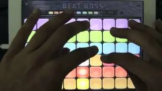 Electronic music app live performances