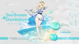 JEAN NEW SWIMSUIT OUTFIT(SEA DANDELION BREEZE)!! SHOWCASE WITH MV!