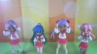 Figma Lucky Star Full Dance Stop Motion らき☆すた