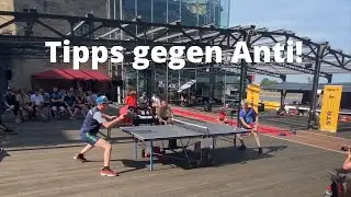 So spielt man gegen Anti! Spielanalyse vom Spiel um Bronze GsO 2022: F. Grothe vs L. Kriegel🏓