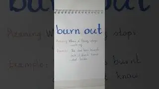 Phrasal verb 