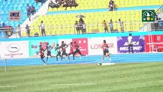 Njiel Amos wins Men's 800m final at the 2018 African Athletics Championships Asaba