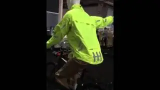 Visijax Commuter Jacket demo at #CES2015