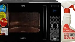 HOW TO STEAM CLEAN IFB MICROWAVE OVEN| 5 minutes microoven cleaning made easy|cleaning tips