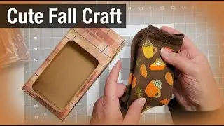 I Made the Cutest Fall Paper Craft Ever!