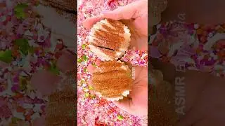 ASMR Crushing Soap Boxes with Leaves