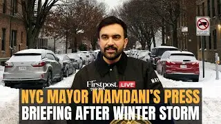 NYC LIVE: Mayor Zohran Mamdani Holds News Conference After Massive Winter Storm | N18G