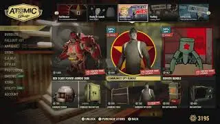 Fallout 76 - Atomic Ship Items - 14 Sep 2021 - Red Menace Bundle