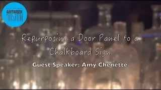 Artweek Boston - DIY Chalkboard at Restoration Resources
