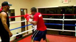 BuiltRight Athlete Eric Thompson & Boxing Coach Dupre Strickland Shadow Boxing