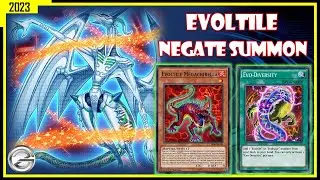 Yugioh Duel Links | Evoltile Deck Gameplay April 2023 - Combo Negate Summon | 遊戯王デュエルリンクス