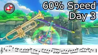 Mario Kart Lick on Trumpet | Day 3: 60% Speed #shorts