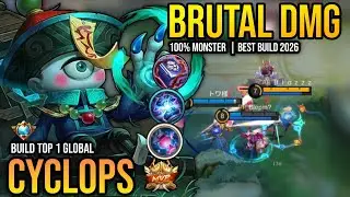 CYCLOPS BEST BUILD 2026 | BUILD TOP 1 GLOBAL CYCLOPS GAMEPLAY | MOBILE LEGENDS✓