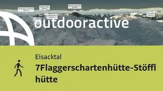 Wanderung im Eisacktal/S&uuml;dtirol: 7Flaggerschartenh&uuml;tte-St&ouml;fflh&uuml;tte