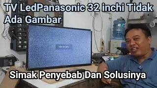 TV Led Panasonic 32 inchi Tidak Ada Gambar TH-32F302G