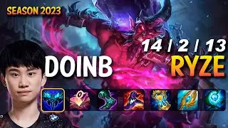 Doinb RYZE vs SYLAS Mid - Patch 13.13 KR Ranked