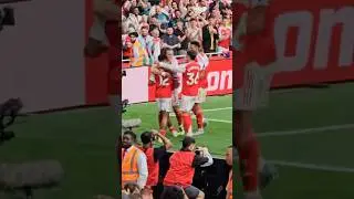 Timber scores again Arsenal vs Leeds #premierleague #arsenalvsleeds