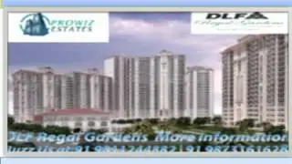 New launch projects @ 9873161628@ DLF Regal Gardens