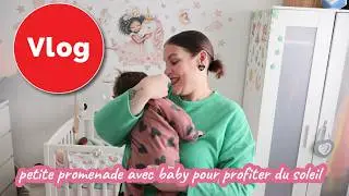 *VLOG* ☀️👶🏽on va se promener comme il fait beau
