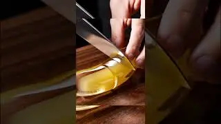 Cutting Glass Banana 🍌 ASMR | Satisfying Crystal Fruit Slicing Sounds #ASMR #aiasmr #shorts