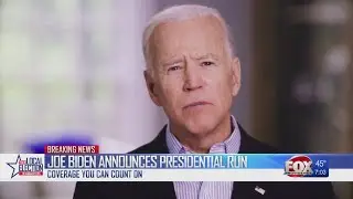 Joe Biden launches 2020 presidential campaign