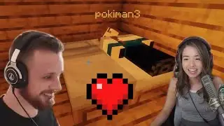 Fitz Flirts With Pokimane In Minecraft