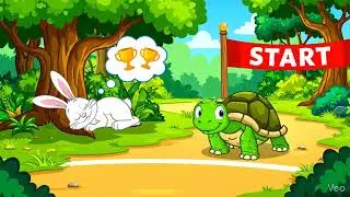 Tha rabbit and the turtle story #viral #instagram #youtubeshorts 