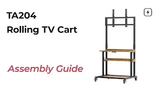 EZISE Rolling TV Cart
