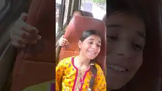 Mini Vlog 216 - Fighting for Recliner in the Bus 🚌| Cute Sisters VLOGS #minivlog #shorts #ashortaday