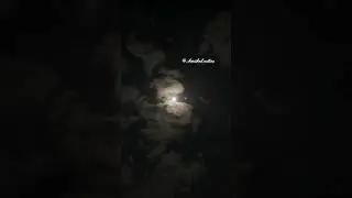 When clouds hug the moon🌚🙃 #Moon#CloudySky#Moonlight#NightVibes#SkyLovers#CloudsAndMoon#Celestial
