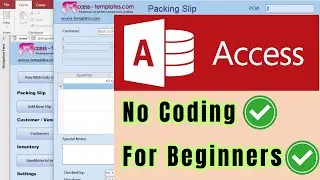 📦 Build an Inventory Management System in Microsoft Access (Database Template Included!)