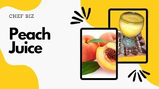 Fresh peach juice | Easy made peach juice | Aaro ka juice