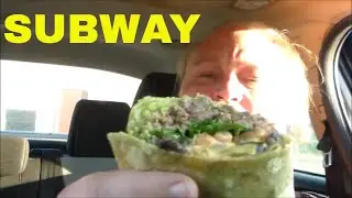 Subway Chipotle Southwest Steak And Cheese Wrap - Subway Signature Wrap Food Review
