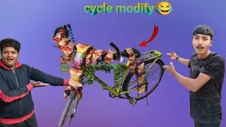 Aaj humne cycle ko unique tarah Se sajaya video dekhen 😱 #video #viral 