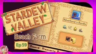 Adventurer's Bundle Complete | Ep59 | Stardew Valley Beach Farm