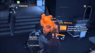 The Division Find Judy Walters Get Mod Gear Blueprint