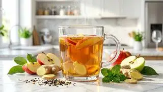 How To Make Apple Ginger Tea For Cold - Apple Ginger Tea Recipe