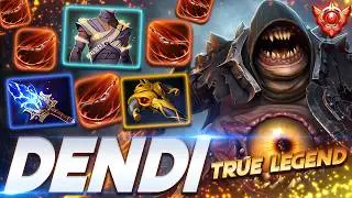 Dendi Pudge Legend - Dota 2 Pro Gameplay [Watch & Learn]