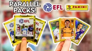Эксклюзивное открытие параллельных наборов! | Официальные наклейки Panini EFL 2025/26 | 8 популяр...