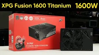 XPG Fusion 1600 Titanium 1600W Power Supply - LABS Test Report