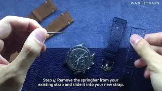 How To Change a Watch Strap? - Replacement New Watch Band DIY Tutorial | Wabistraps