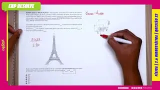 A TORRE EIFFEL, COM SEUS 324 METROS DE ALTURA, FEITA COM TRELIÇAS DE FERRO, (...) | HIDROSTÁTICA