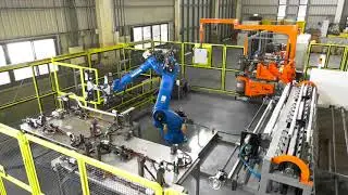 YLM Automation work cell -CNC90