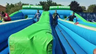 Hireapitch and Dreamteambuilding bungee run hsbc