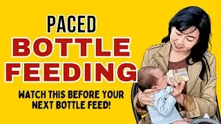 Real-Time Bottle Feeding with Paced Feeding | Burping, Soothing & Nurture Talk for Bonding