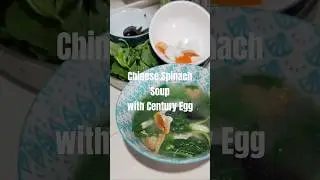 Best Chinese spinach soup ever? #Chinesecooking #soup #souprecipes
