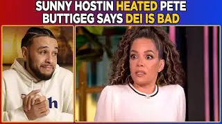 Sunny Hostin HEATED Because Pete Buttigeg Says DEI Is BAD
