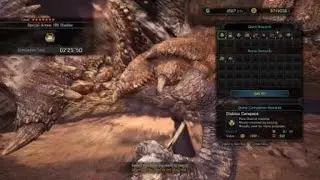 MHWorld - Special Arena HR Diablos | Solo [2'25] Kjarr Sword 