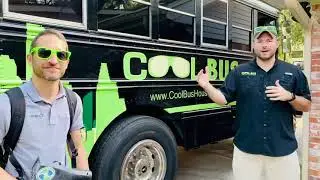 Cool Bus Houston is Creating Healthier Spaces with GermWrap Disinfection Services! #GetGermWrapped